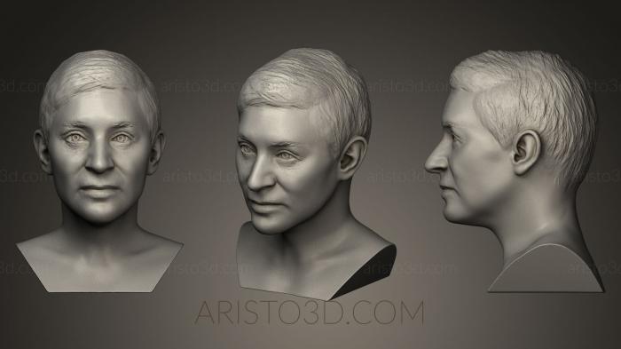 Busts and bas-reliefs of famous people (BUSTC_0169) 3D model for CNC machine